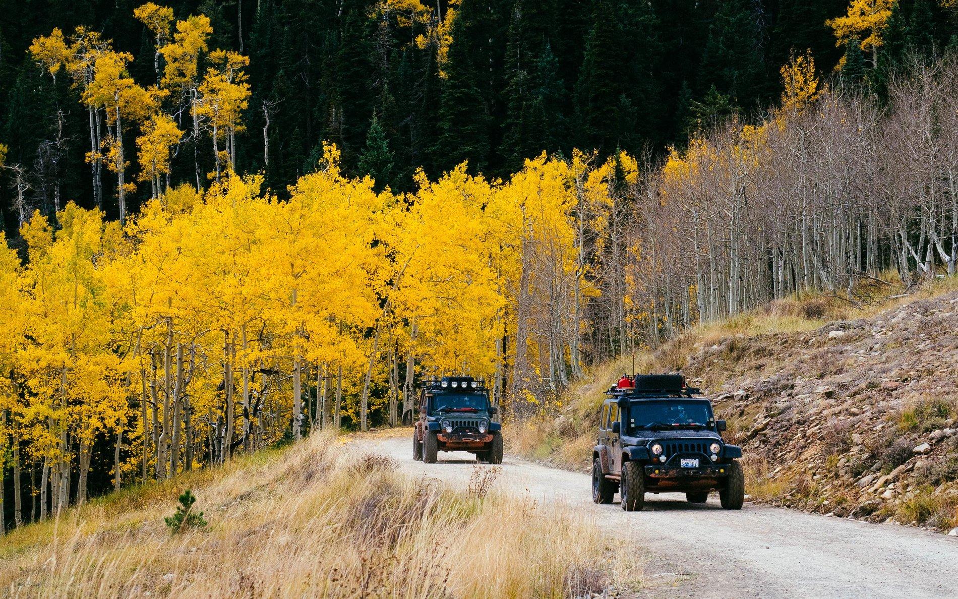 Jeep Gladiator Is it weird or a compliment if someone made the exact same Gladiator as me? Beehive B-Sides, Sep-Oct 16, MMM_30175, Mark and Ray in Abajo Mtns