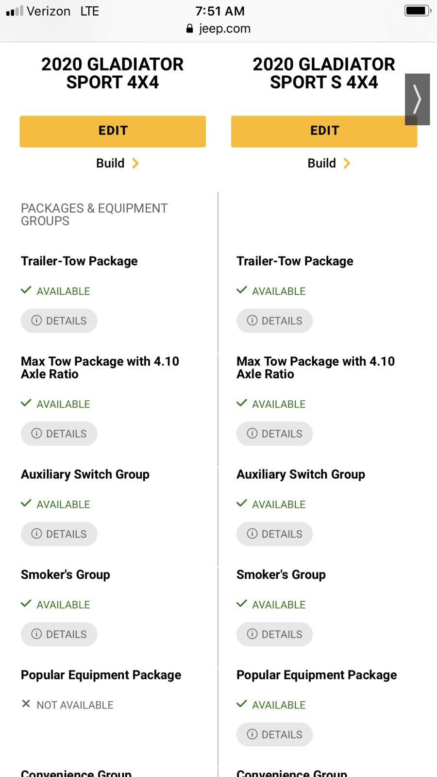 Jeep Gladiator Tow package and Max tow package are NOT the same! 1600181706054