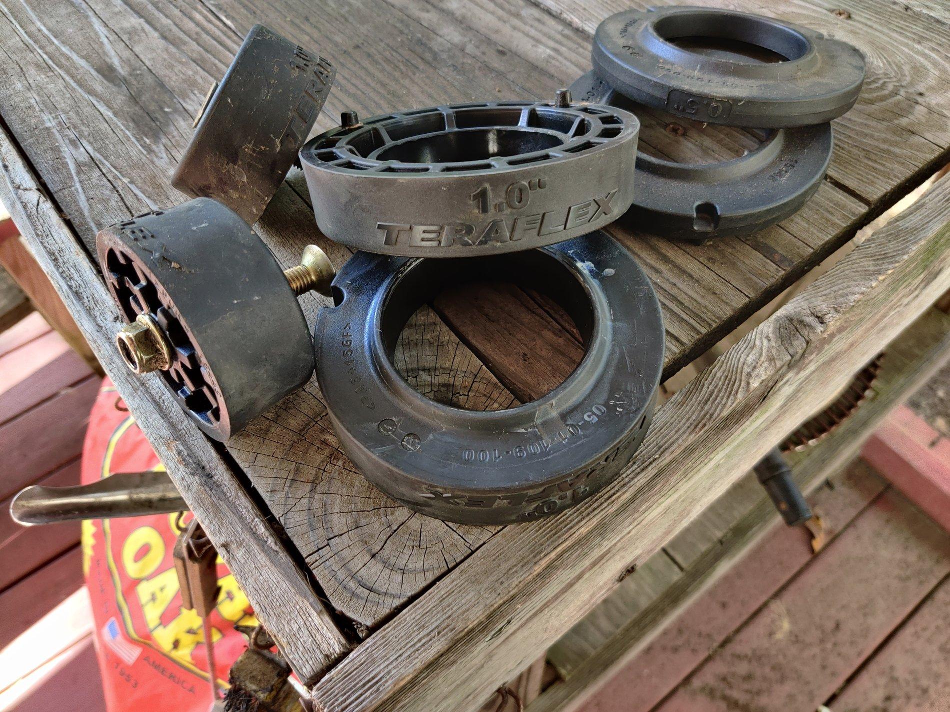 Jeep Gladiator Teraflex leveling kit IMG_20200915_133523