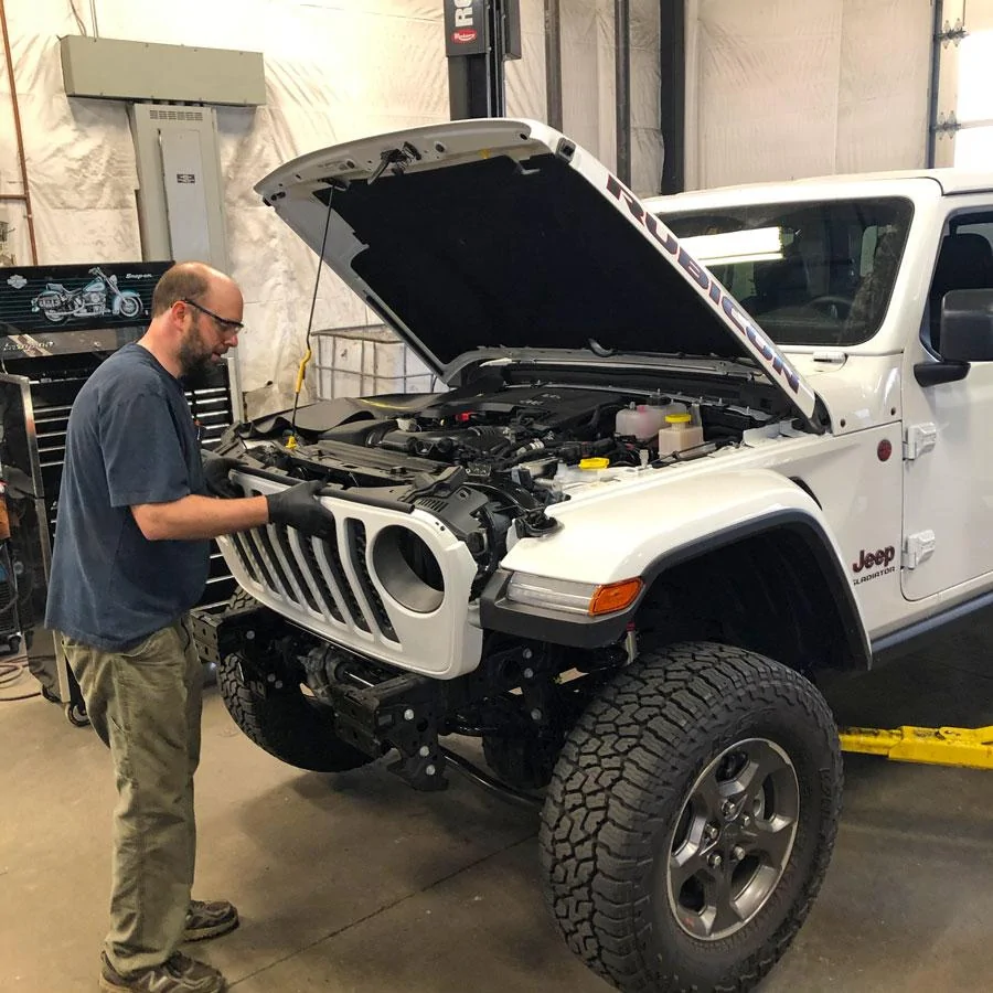 Jeep Gladiator Another Hemi swap at Northridge4x4. hemi-swap-grill
