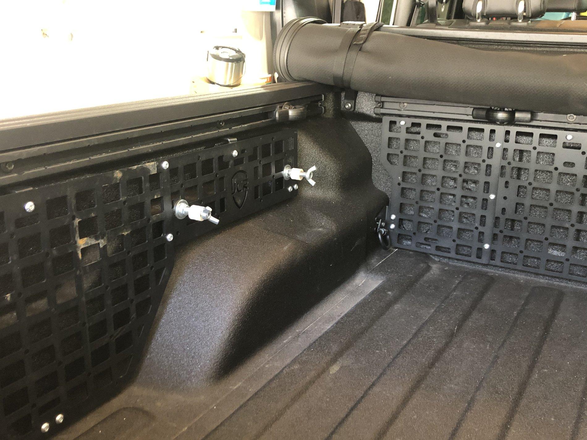 Jeep Gladiator BuiltRight Bed Rails & JCR Offroad MOLLE Panels Installed 3338F897-514D-4035-BA08-B11935CDE45F