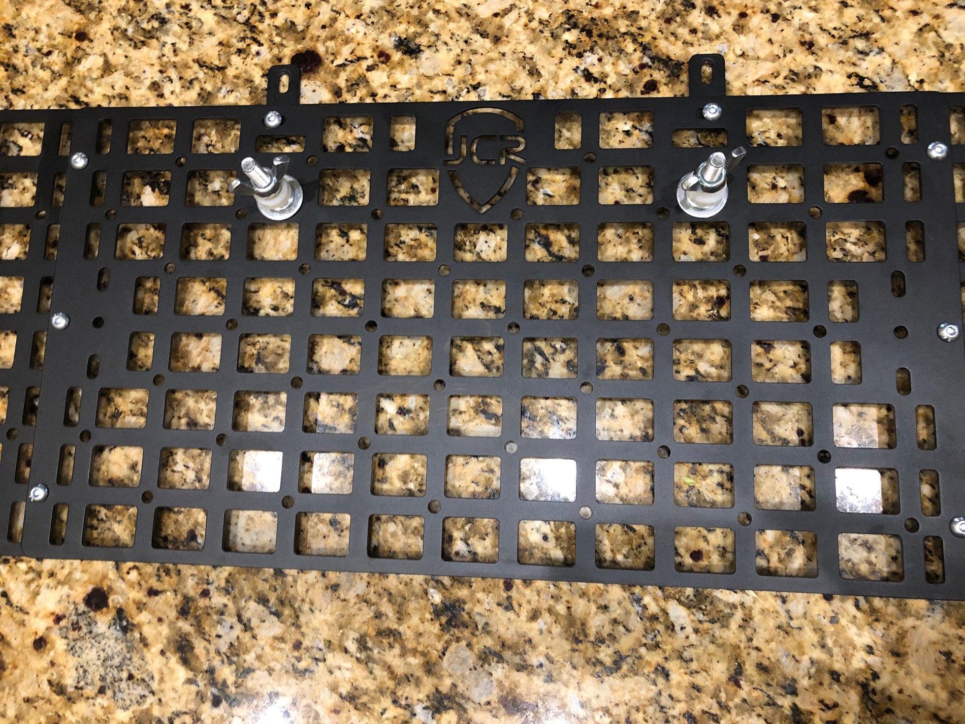 Jeep Gladiator JCR Front MOLLE Storage Panel (Storage Rack) - $150 IMG_6299