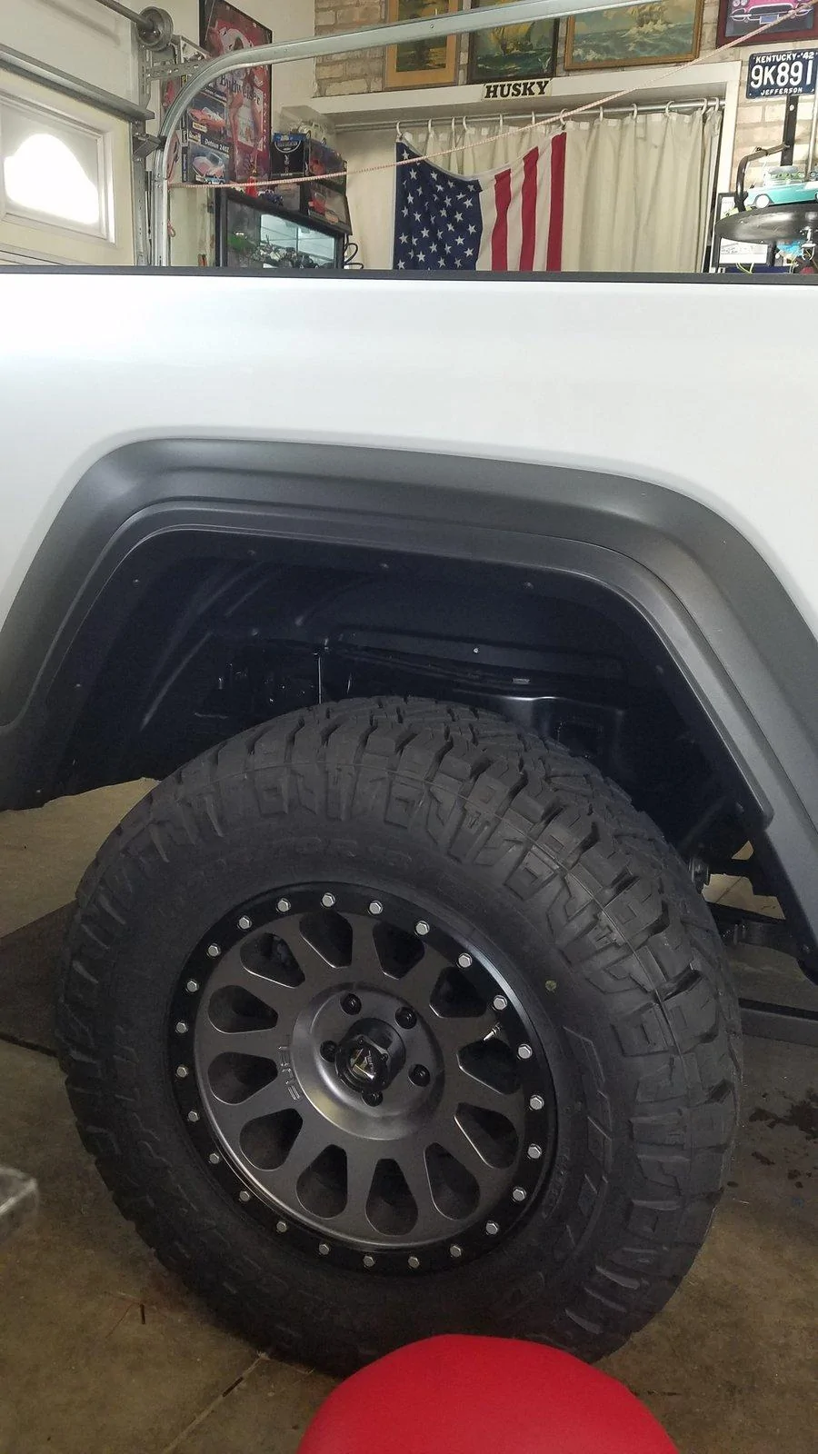 Jeep Gladiator Max Tow fenders North Carolina 20200903_180516