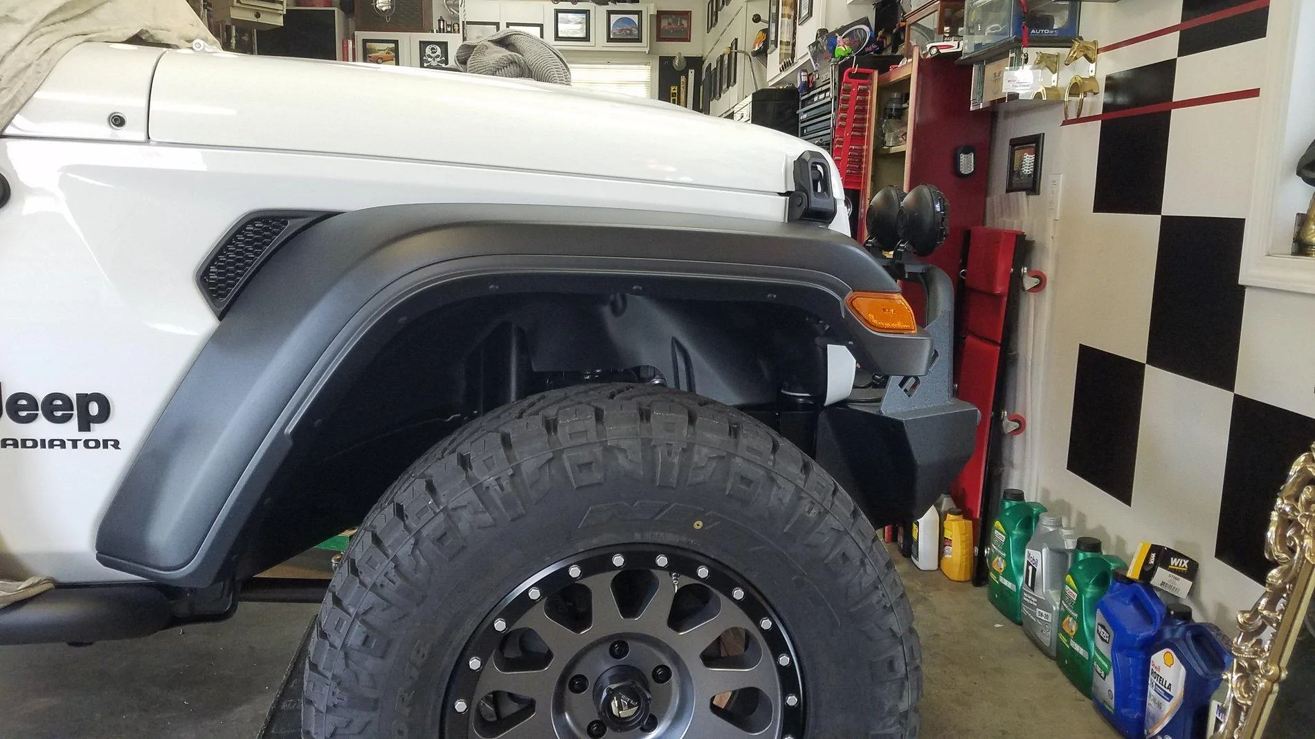 Jeep Gladiator Max Tow fenders North Carolina 20200822_113839