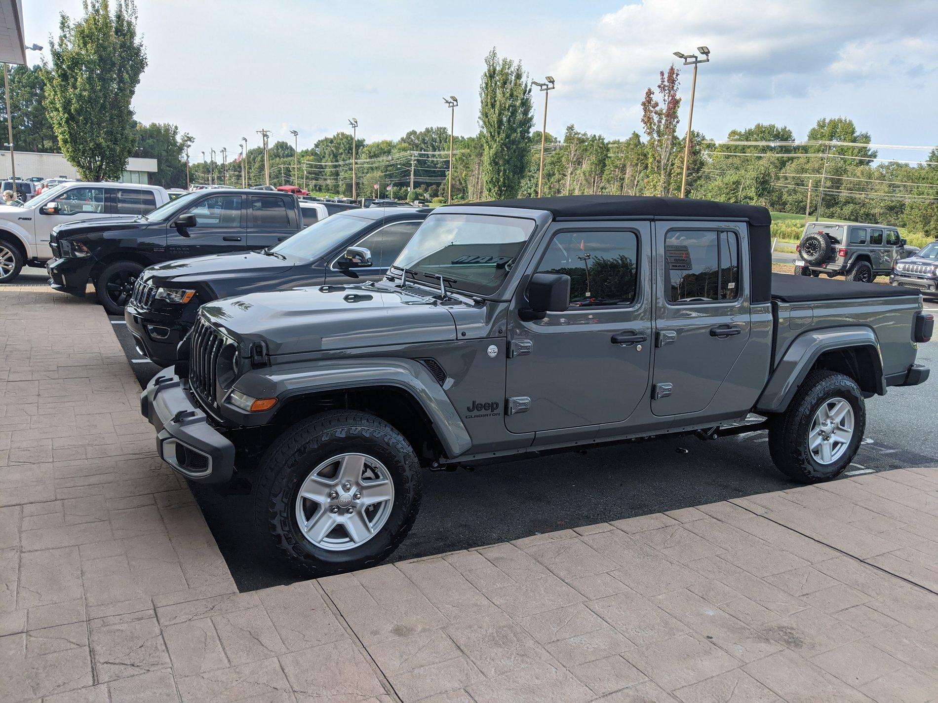 Jeep Gladiator Gladiator Window Sticker and Build Sheet Order Tracking PXL_20200918_211144637