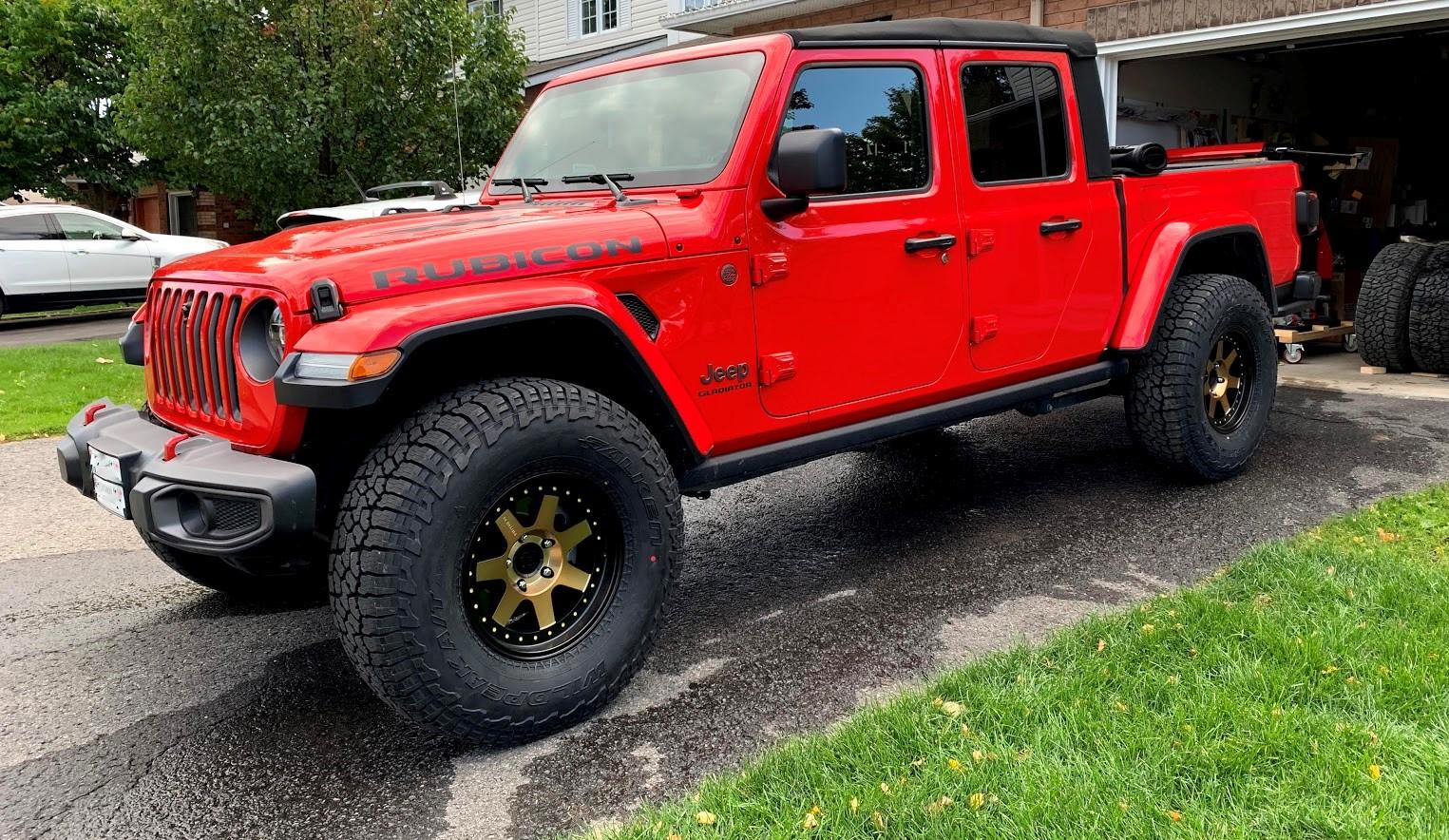 Jeep Gladiator FIRECRACKER RED Gladiator JT Club new_wheels