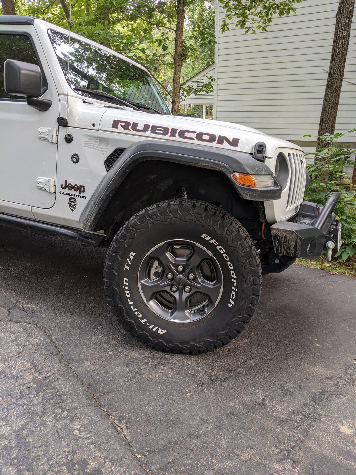 Jeep Gladiator SOLD: (5) BFG K02 35x12.5x17 PXL_20200919_214102523
