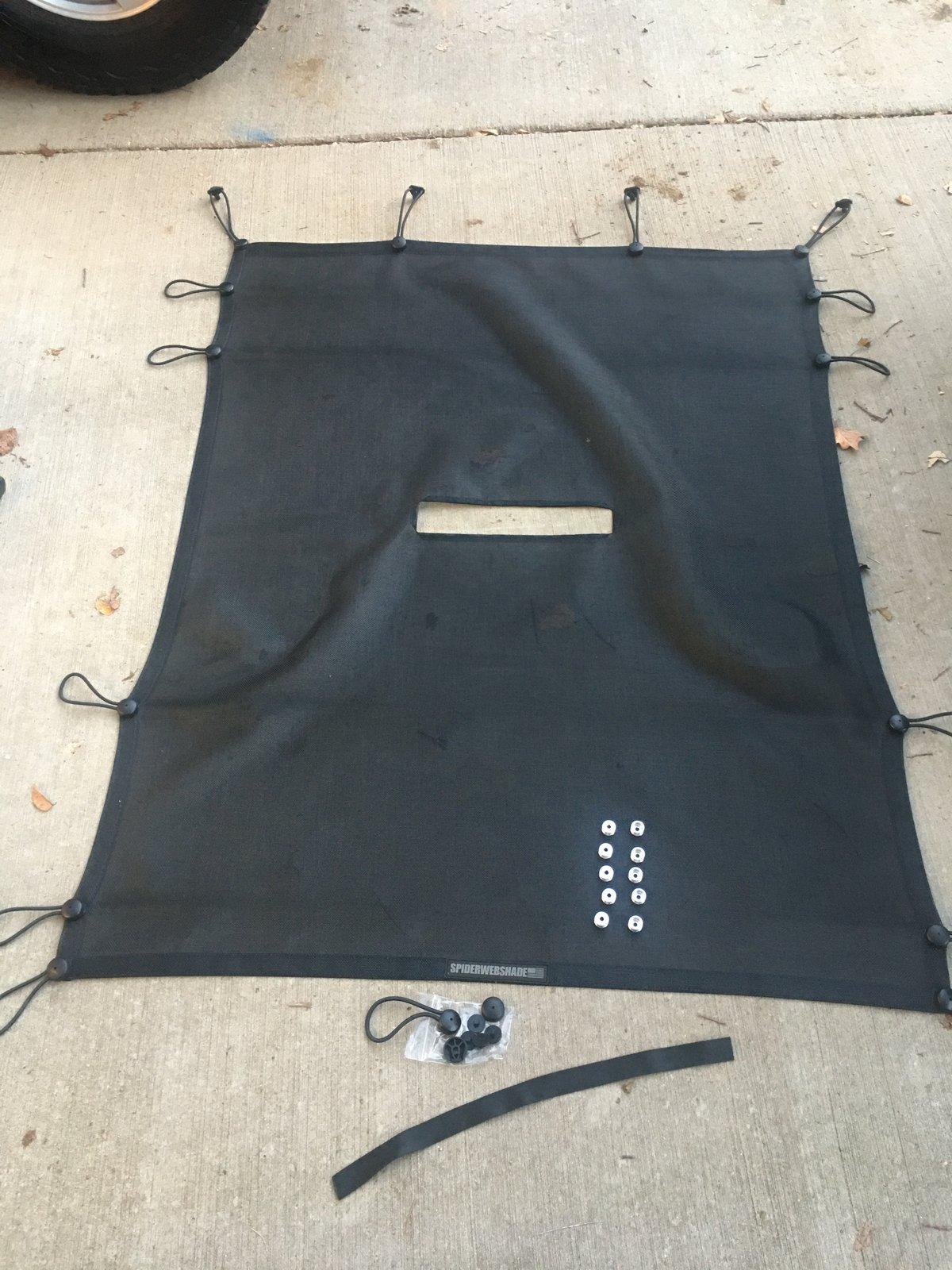 Jeep Gladiator WTS - SpiderWeb Shade - Black Excellent condition 5A1F77C3-8DBE-471D-985D-24CF7D5E9958