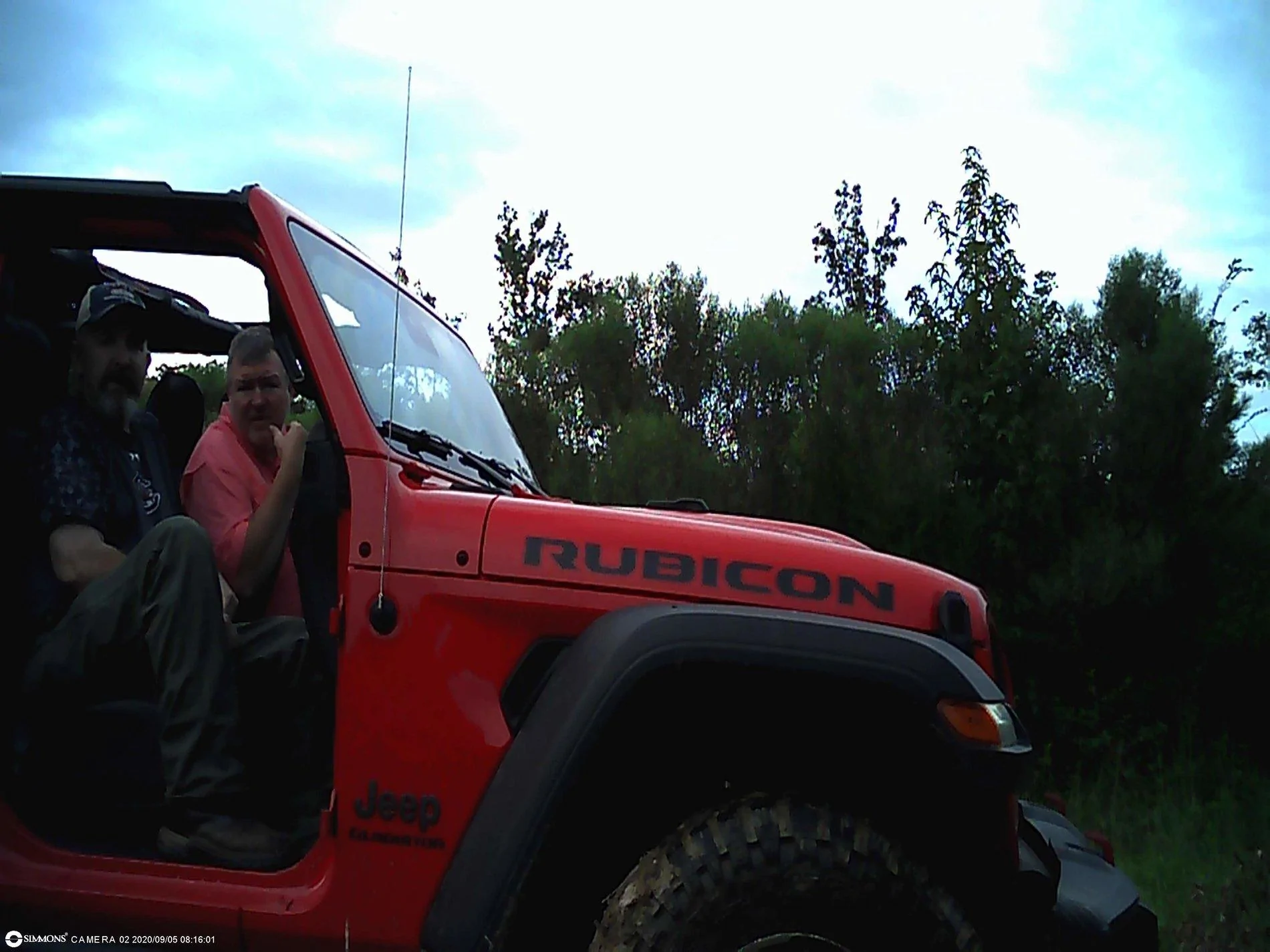 Jeep Gladiator Found THIS on the deer cam 00000045