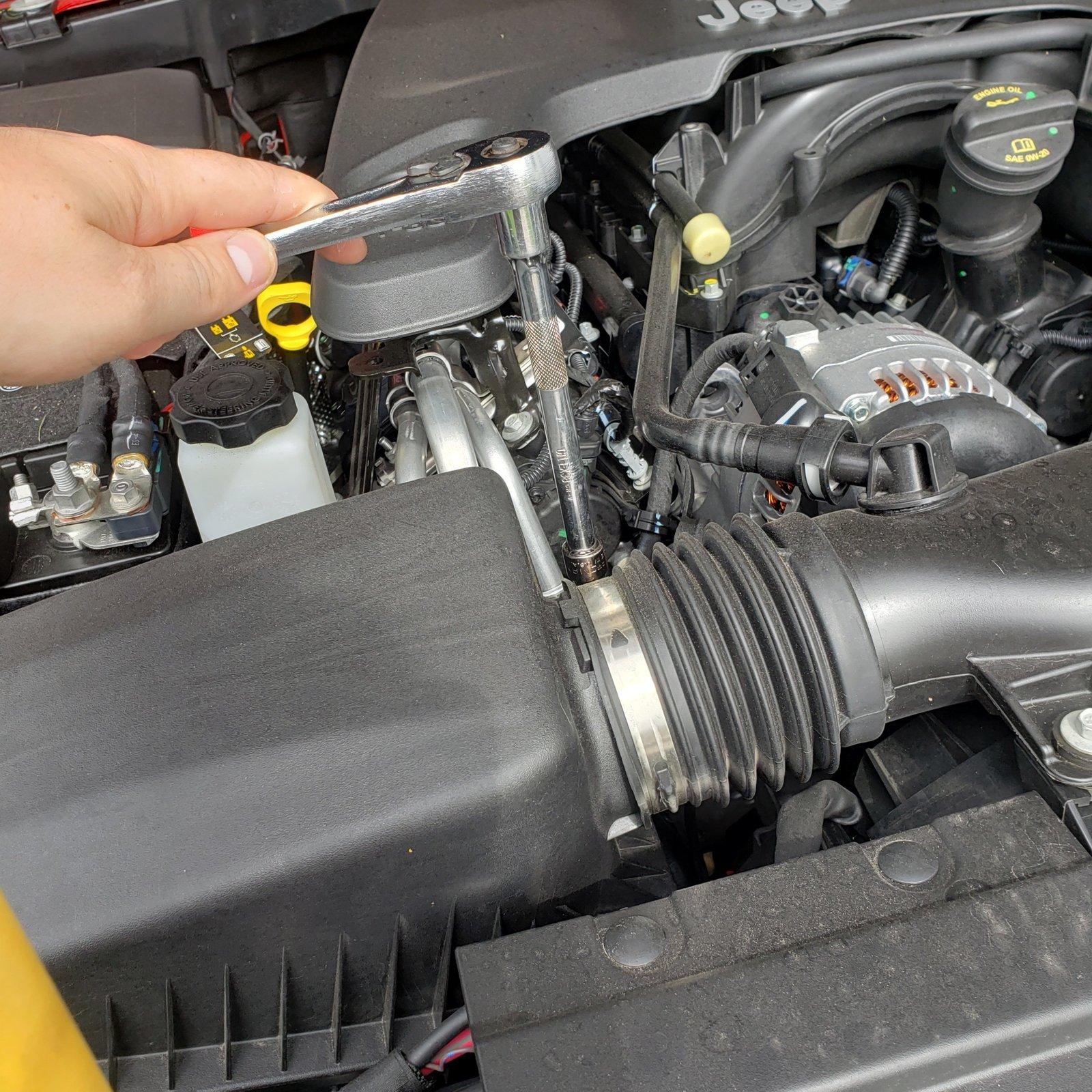 Jeep Gladiator LED Headlight Bulb Swap (Quick and Easy DIY) Halogen -> LED Bulbs 20200902_151004