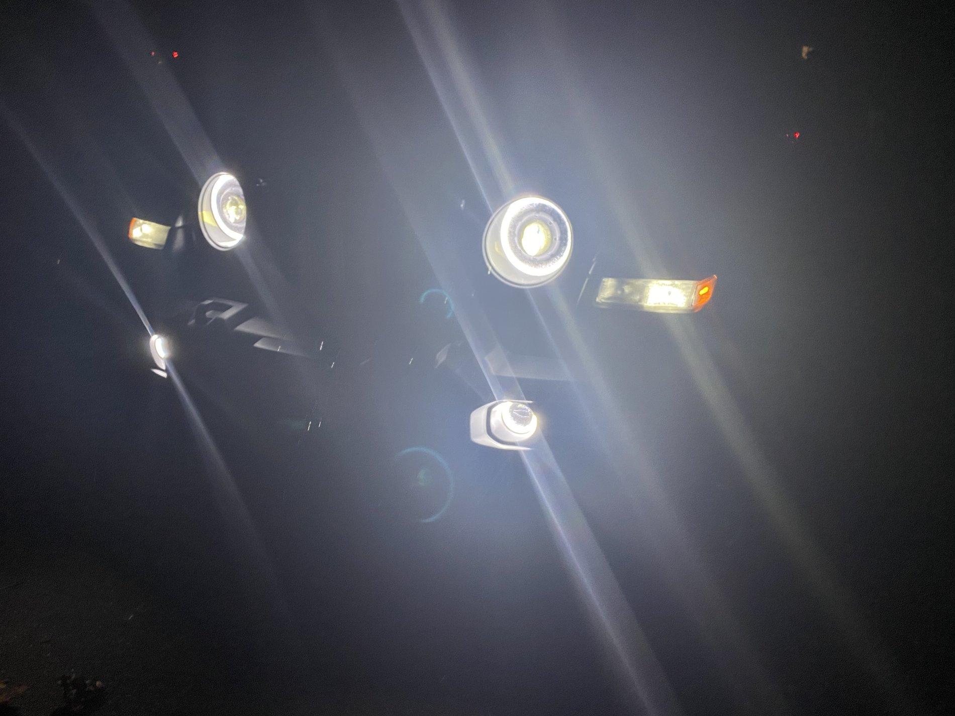 Jeep Gladiator Installed Oracle Oculus Bi-LED headlights..and Fog lights and Diode Dynamics side marker bulbs 863BDA34-4DA1-4546-A877-0BC32B8AF24F
