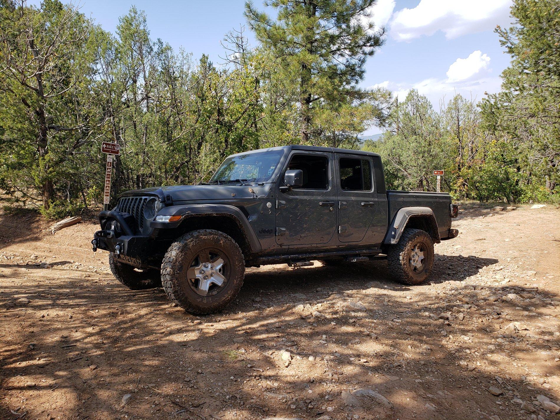 Jeep Gladiator Back to Cedro Peak 20200922_145121