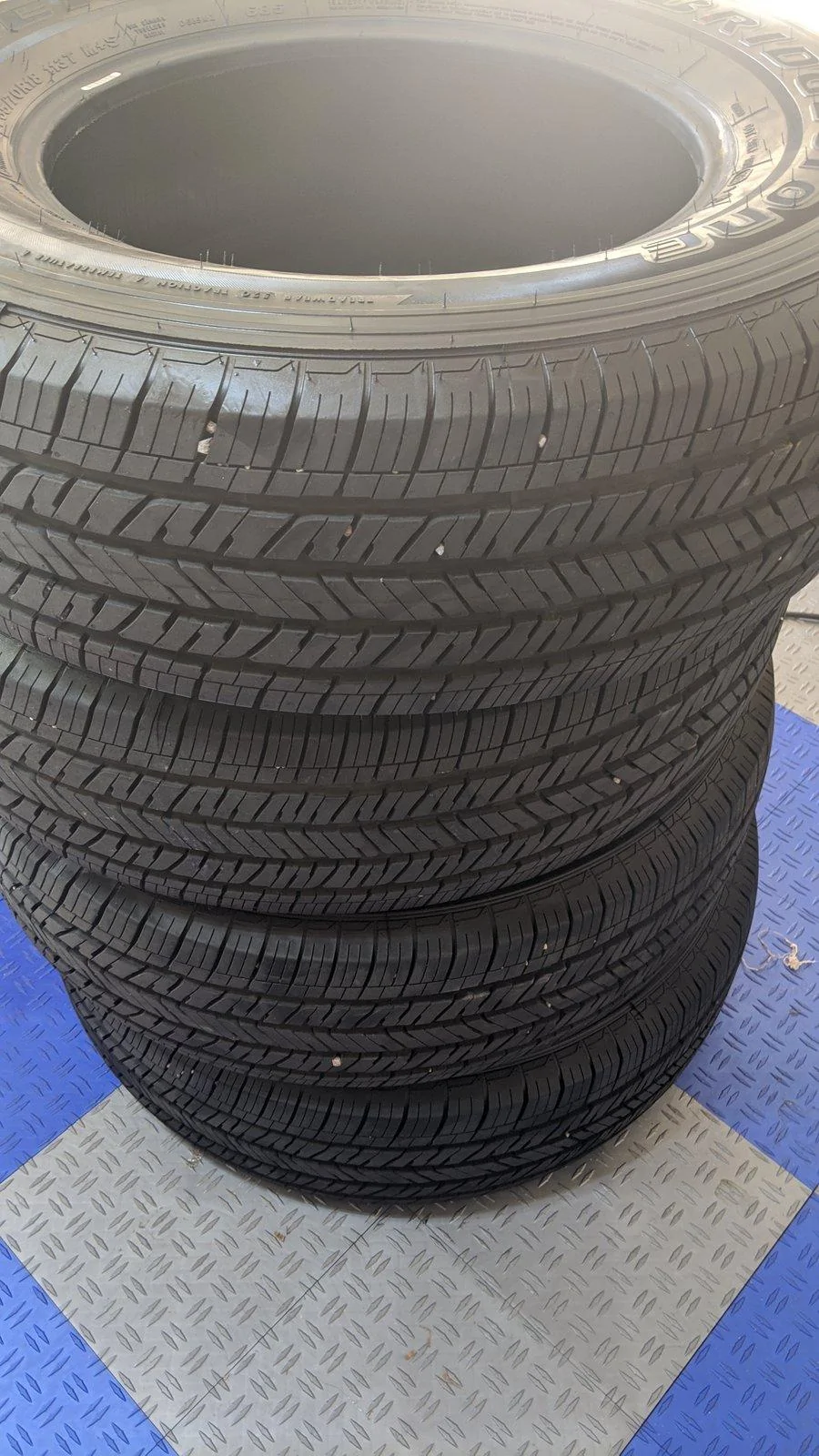 Jeep Gladiator FOR SALE: Stock Overland Tires Bridgestone Dueler H/T 255/70R18 113T MVIMG_20200804_175736
