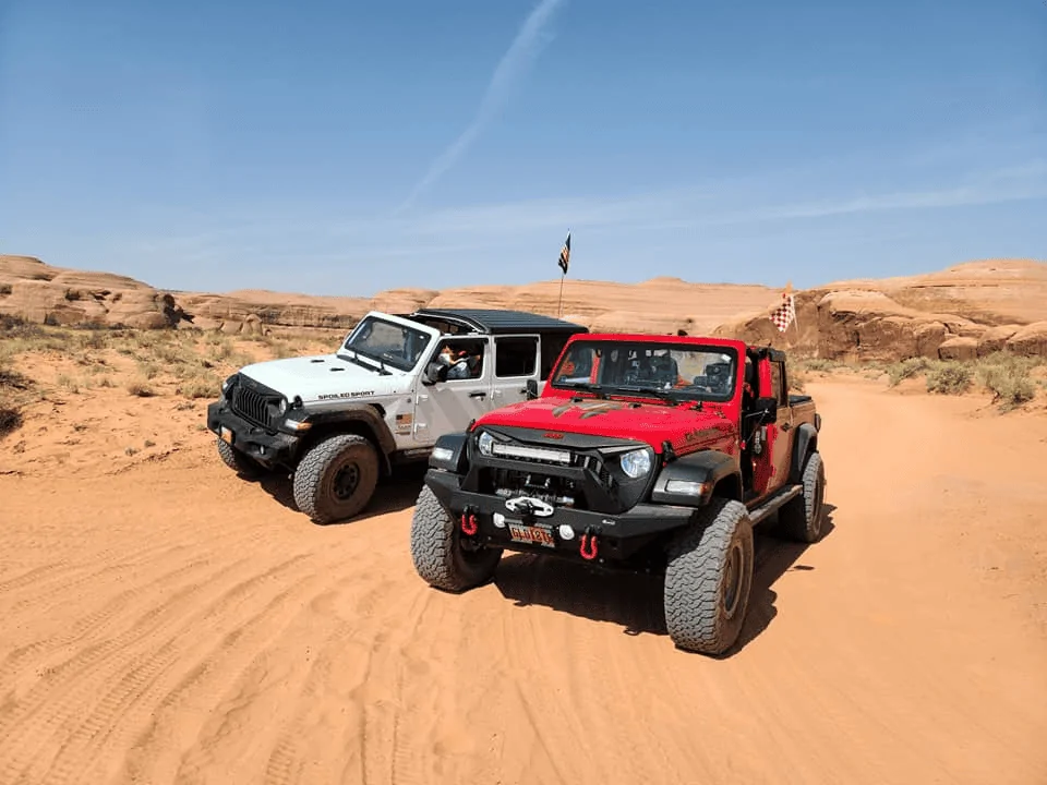 Jeep Gladiator Moab His & Her Jeeping (Drone Footage) 1600894184680