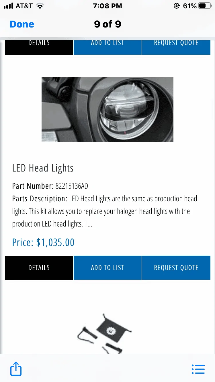 Jeep Gladiator LED lights dealer install C4995D7E-4811-49E5-8961-E503322A6A9E
