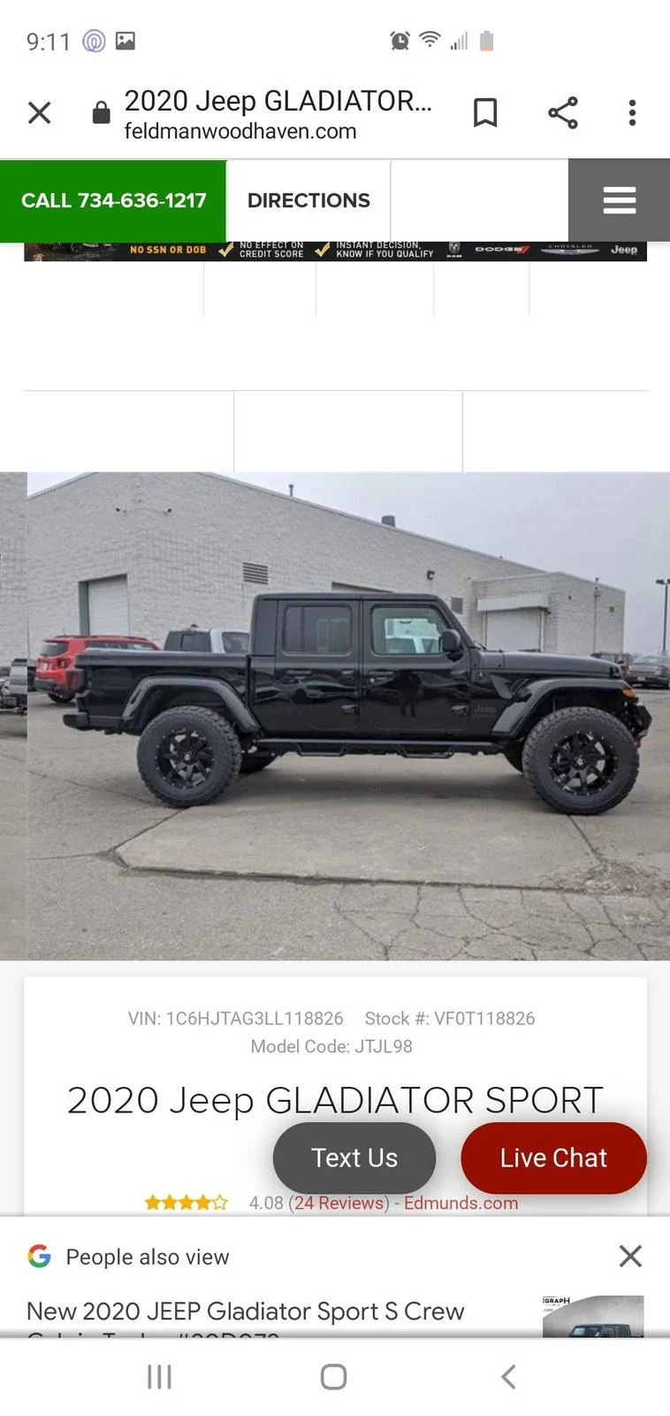 Jeep Gladiator Let's see those Mojave's and Mods Screenshot_20200422-211159_Chrom