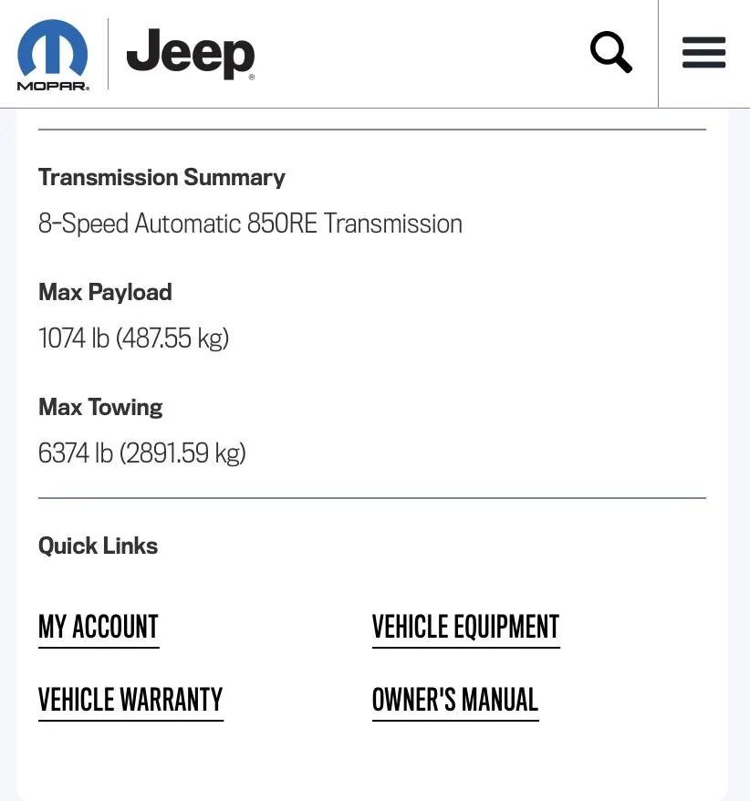 Jeep Gladiator Just looked my truck up on the mopar site... 6A56C4A8-67E4-41CE-AA07-087B4240FFFF