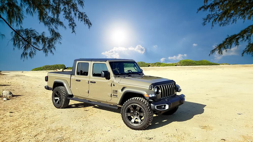Jeep Gladiator Gladiator Glamour Shots sun1