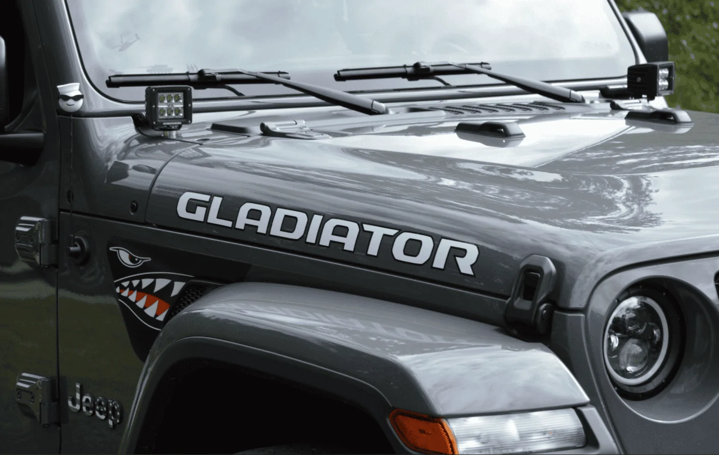 Jeep Gladiator Stickers and decal pics! glad1