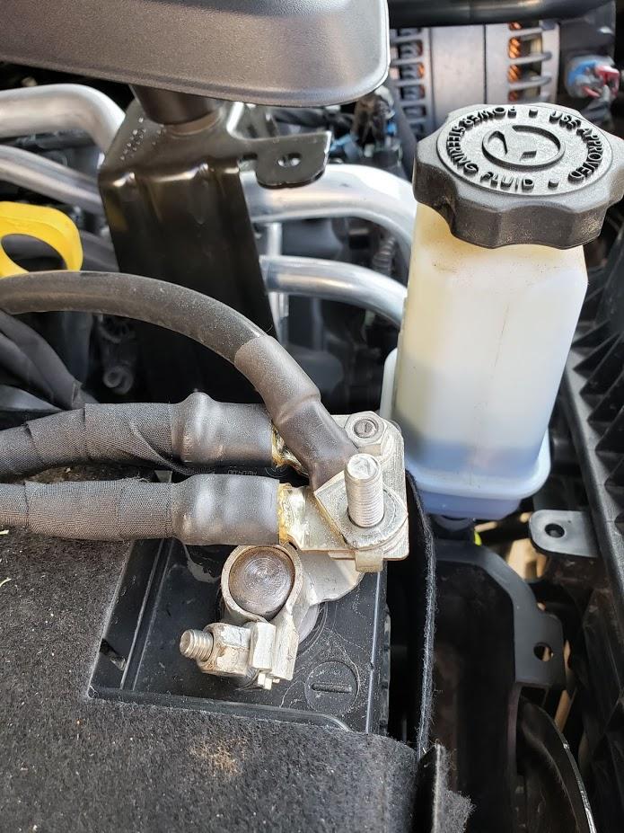 Jeep Gladiator Positive terminal battery