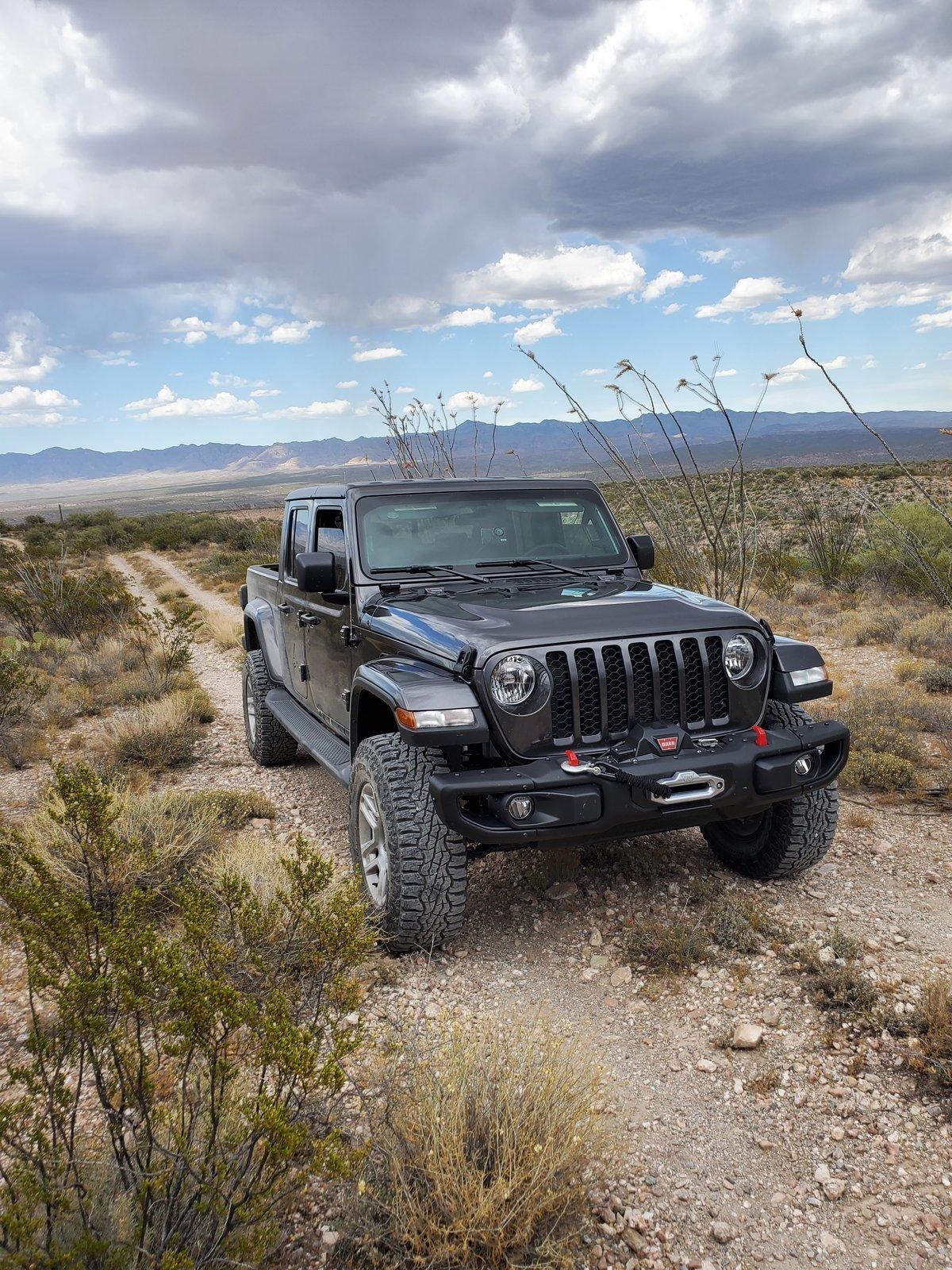 Jeep Gladiator Lets see all those Gladiators with lifts and bigger tires! 39FD391D-52EC-4C1E-B149-6B38AB01A120