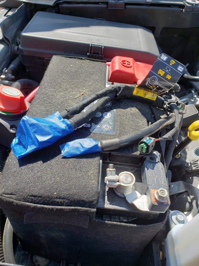 Jeep Gladiator Positive terminal battery was