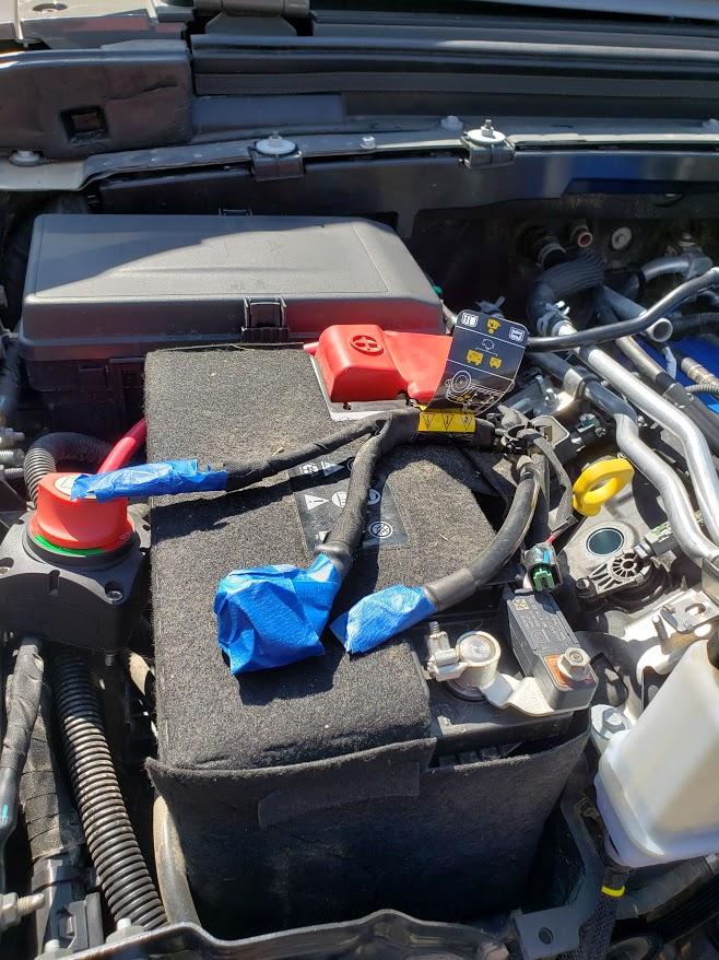 Jeep Gladiator Positive terminal battery now