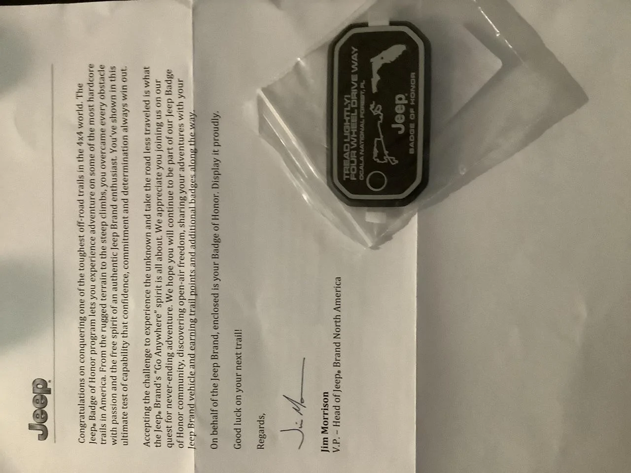Jeep Gladiator Badges earned in Ocala Nat’l Forest 2A8B2334-CE7B-471C-9CCB-2A2141D8F14E