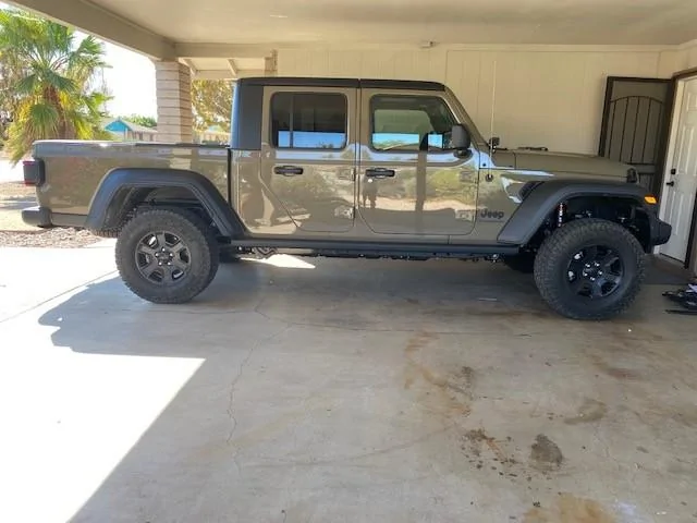 Jeep Gladiator Rubicon to Sport S suspension swap glad mod