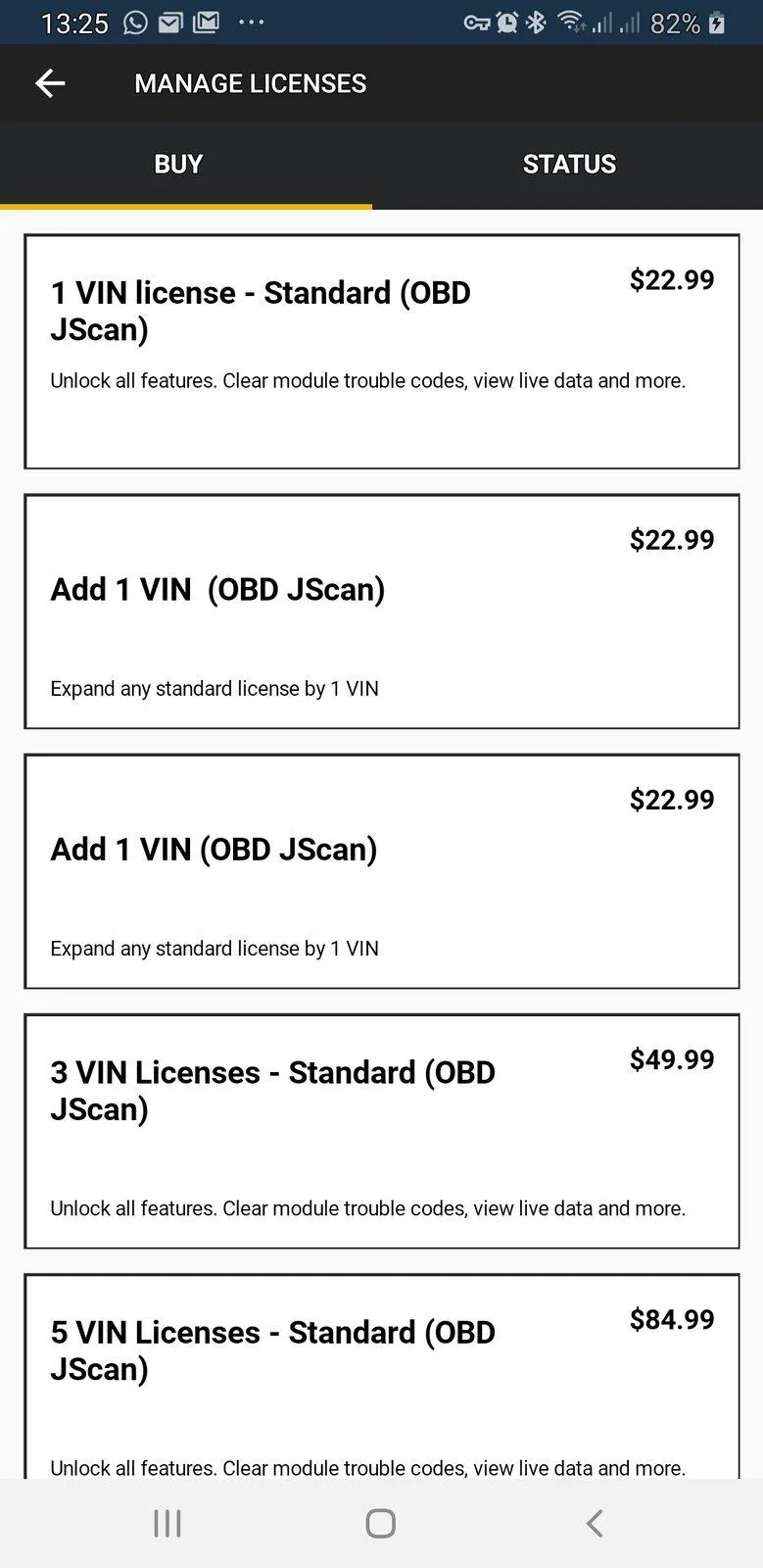 Jeep Gladiator Please teach me about jscan Screenshot_20201001-132509_OBD JScan