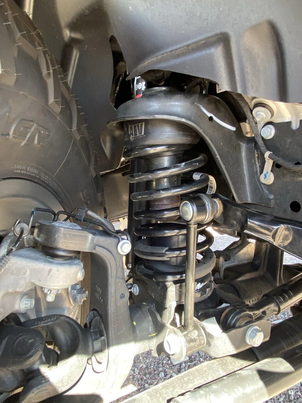 Jeep Gladiator AEV 2 Inch Spacer Lift  (installed with pics) IMG_2862