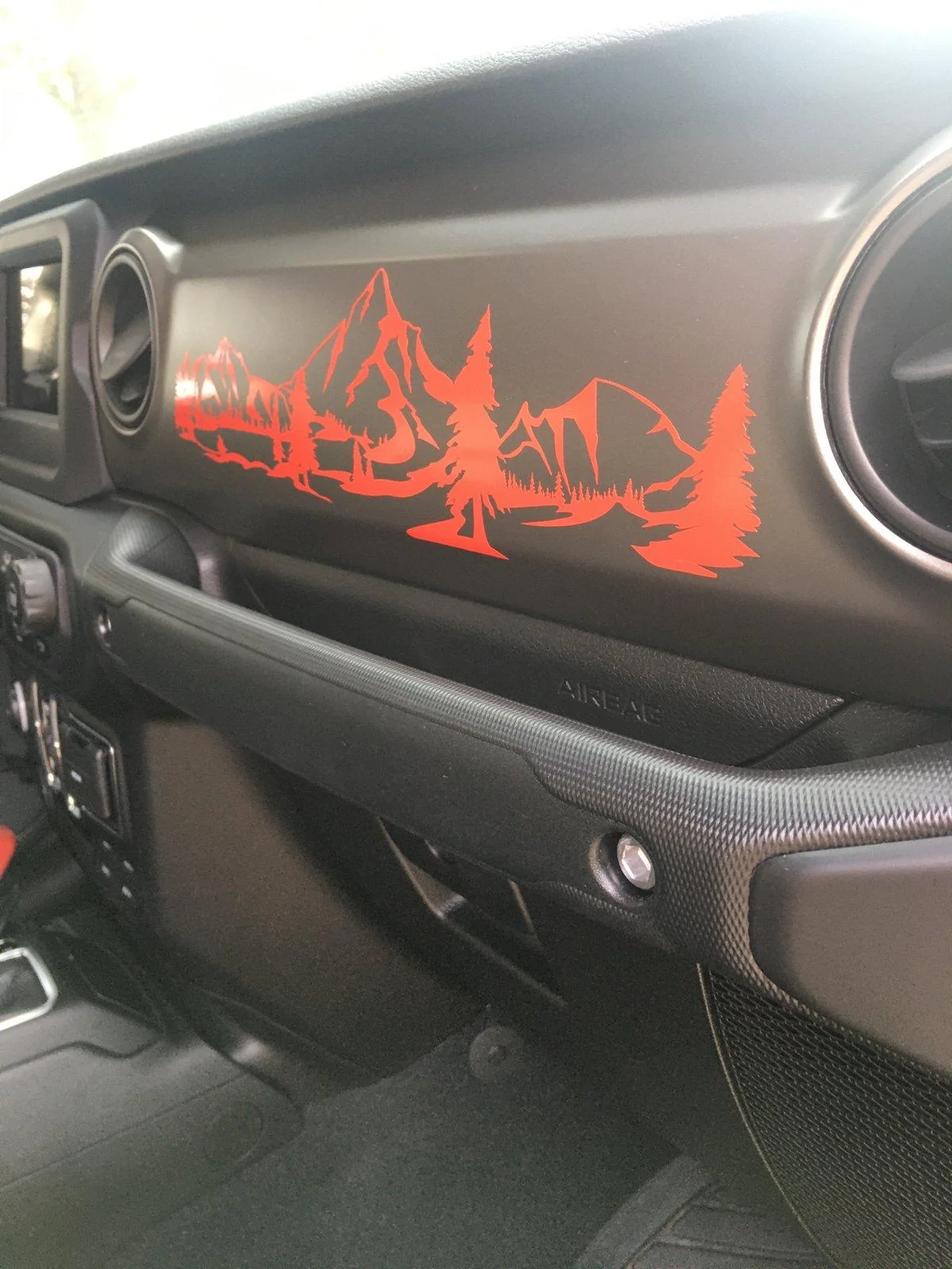 Jeep Gladiator Installation Issues on Installing Decal Above Glove Box 9B62DFB9-9933-473C-8171-F20D9E153671
