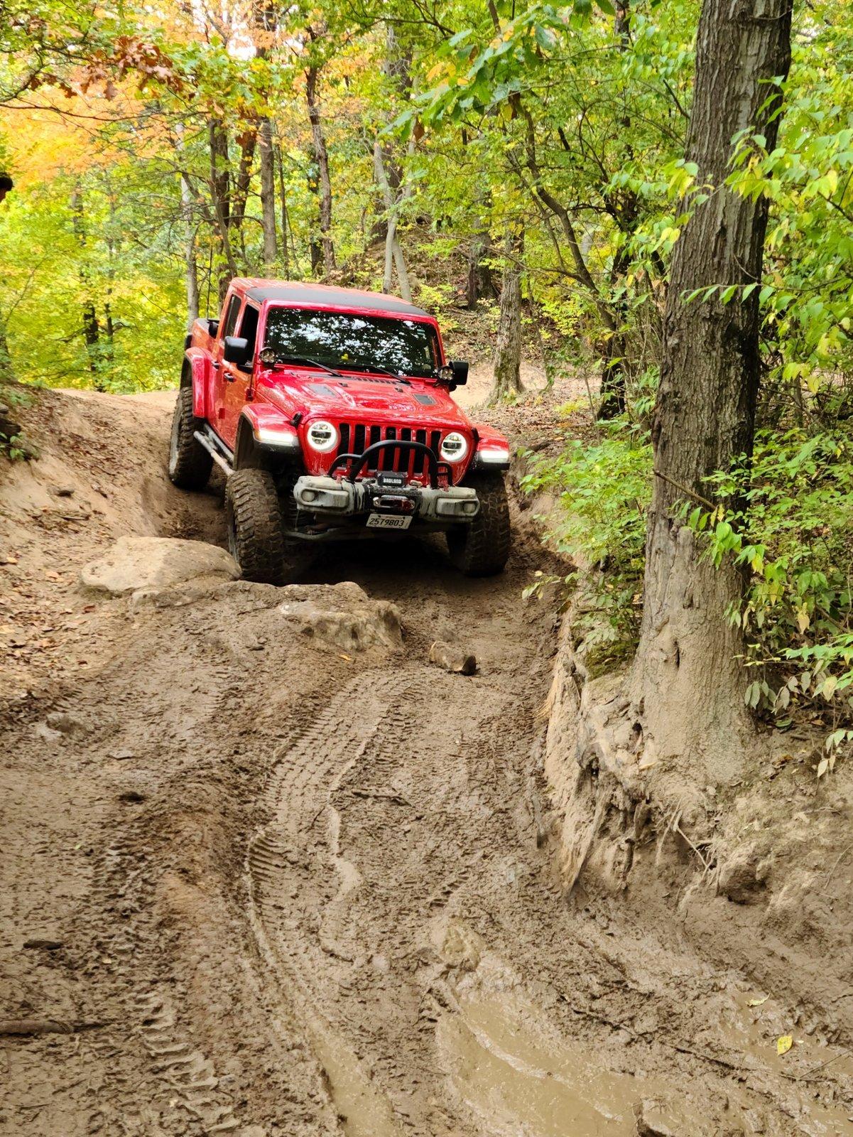 Jeep Gladiator Badlands Offroad Park Attica, IN 10/3/2020 078