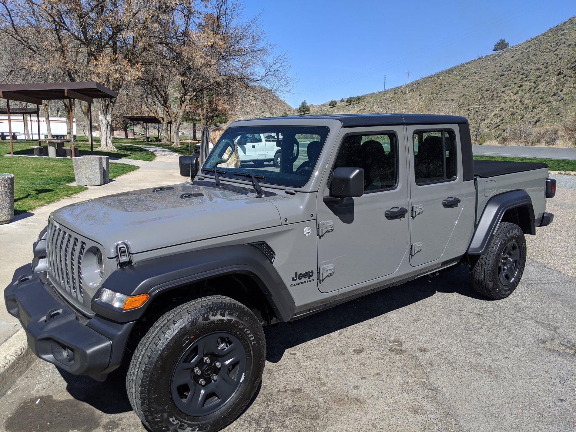 Jeep Gladiator About to buy a 2021 base Sport instead of Sport S here's my thoughts why IMG_20200409_110934