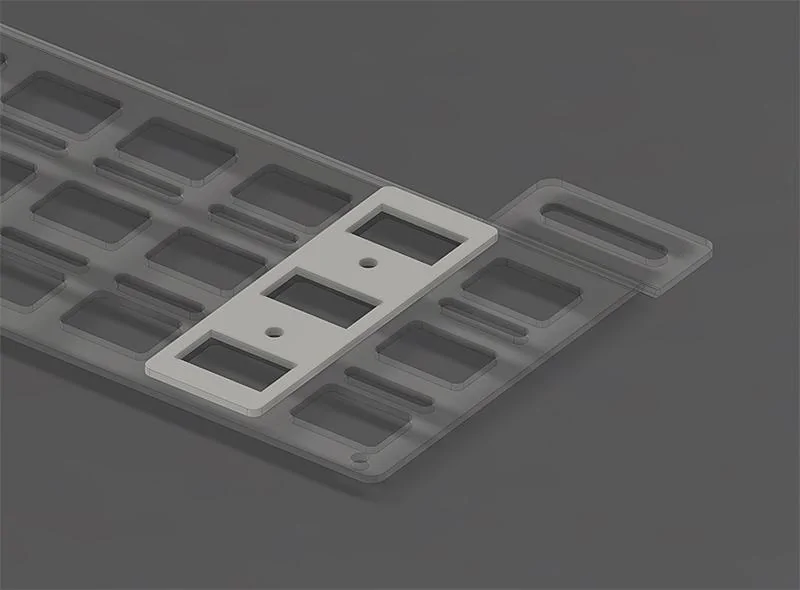 Jeep Gladiator 813 Fabrication & Design Universal MOLLE Panels 3-Switch-Flat