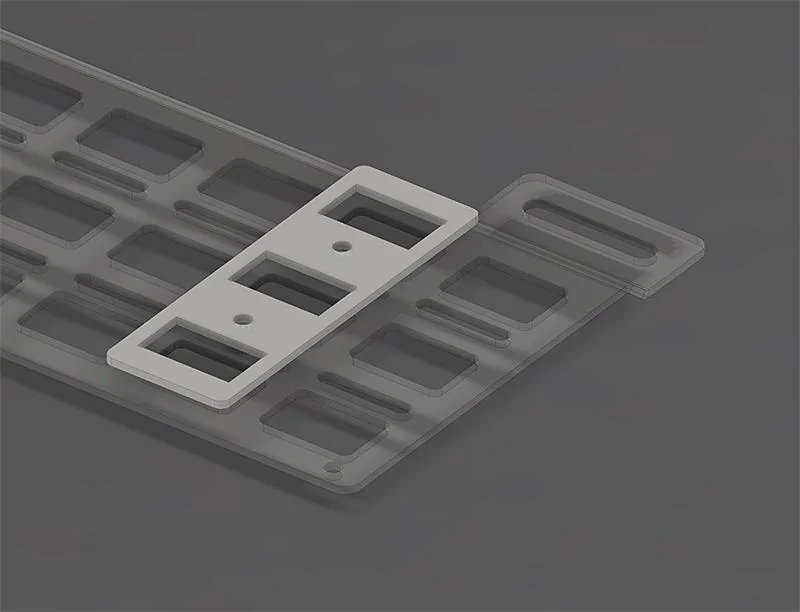 Jeep Gladiator 813 Fabrication & Design Universal MOLLE Panels 3-Switch-Spacers