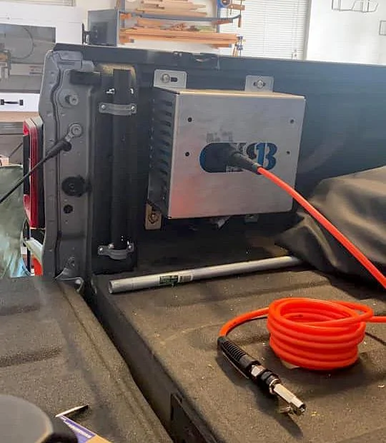 Jeep Gladiator JT Compressor bed mount and connection kit jon-jackson-02