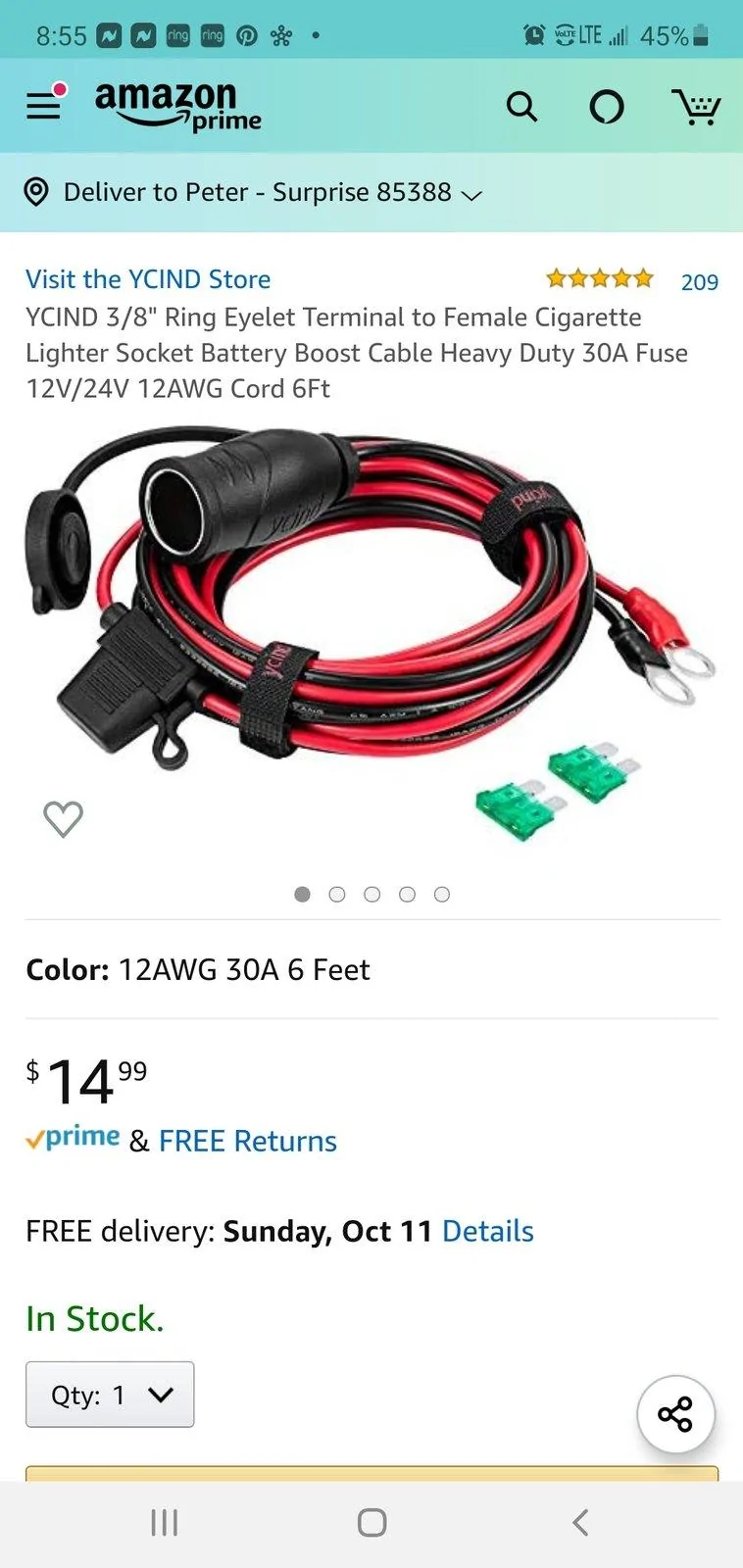 Jeep Gladiator Plug and USB ports in rear... Screenshot_20201006-205528_Amazon Shopping