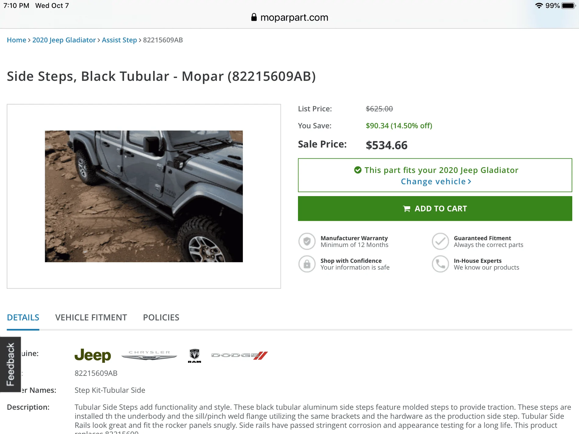 Jeep Gladiator Running Boards 2020 Overland B0F3A39D-1C12-438F-A22F-C75AF53346B1