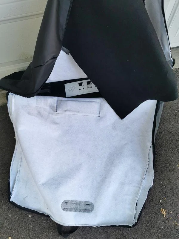 Jeep Gladiator Mopar Freedom Panel Storage Bag & Jeep Gladiator,JL,JU storage organizer like new condition + free new door handle sticker 15