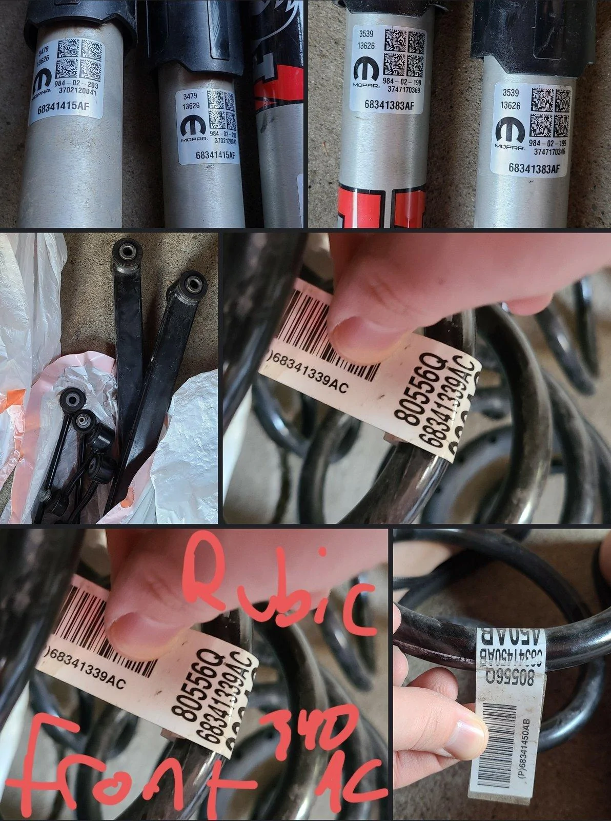 Jeep Gladiator Coil spring part numbers Screenshot_20201008-235450_Photos