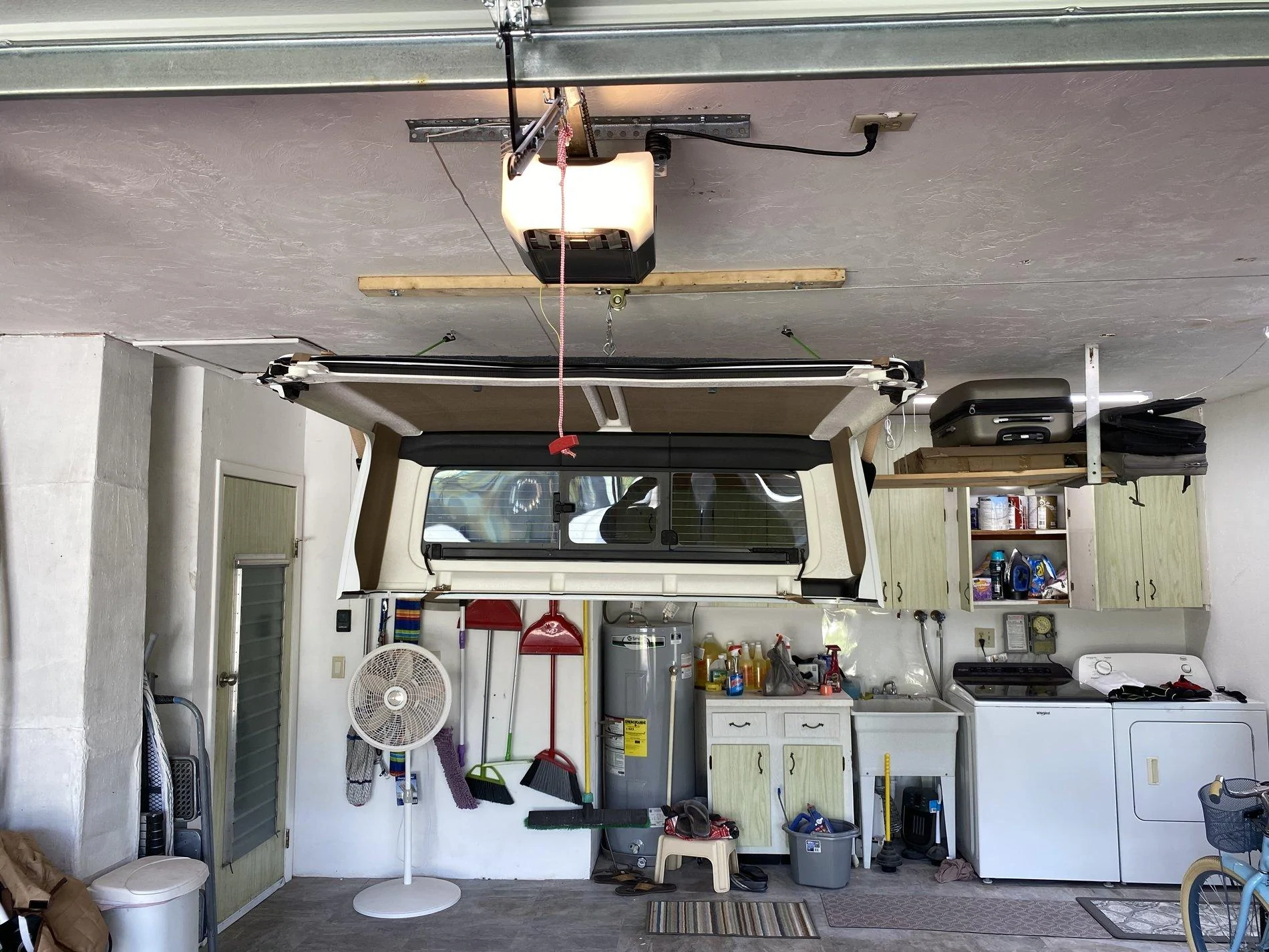 Jeep Gladiator My door and top storage DIY solutions.... cart and hoist. 507410DE-6F2F-4560-9C92-0AAA0F2A2A9B