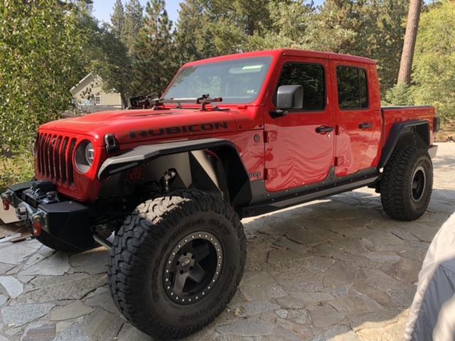 Jeep Gladiator Seeing red in SoCal! Watch G.G. (Gladys the Gladiator) transform! B0FCA173-BEA0-4E81-A30E-13A1763D72F2