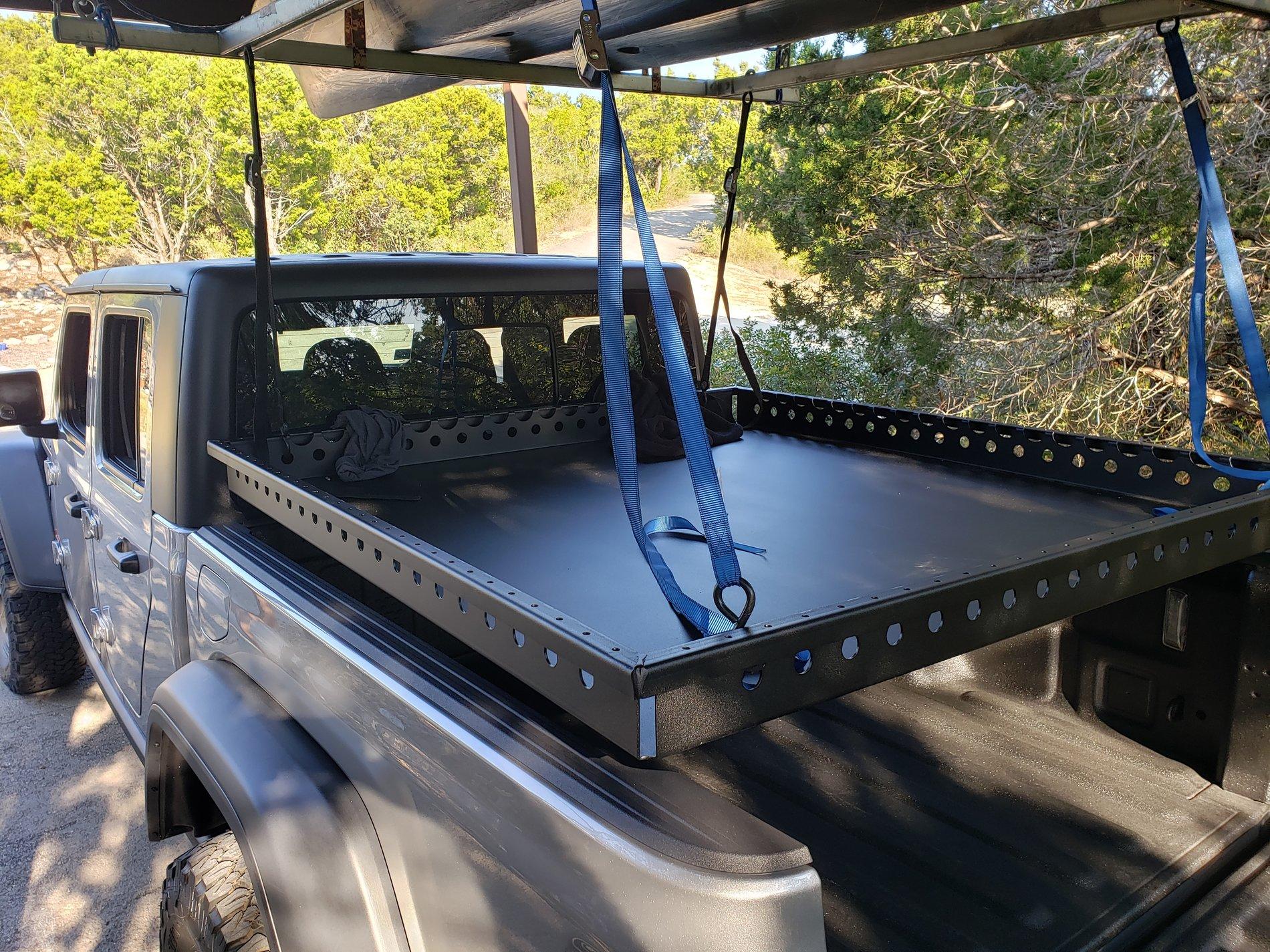 Jeep Gladiator JT Gladiator Upper Decker Hinged Cargo Basket Now Available! 20201010_093219