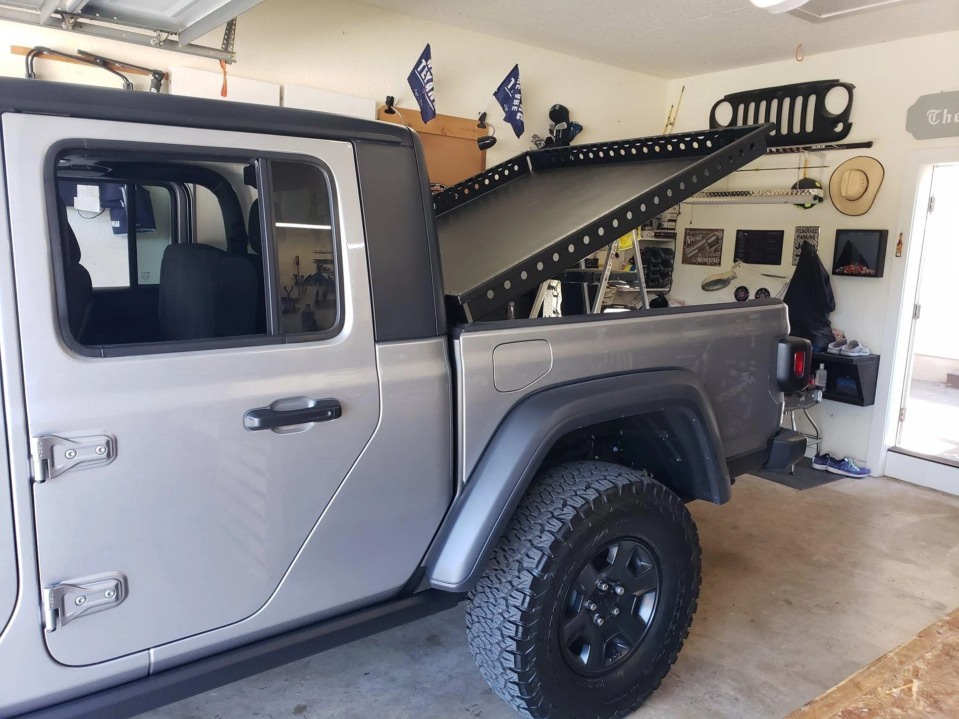 Jeep Gladiator JT Gladiator Upper Decker Hinged Cargo Basket Now Available! 20201010_114921