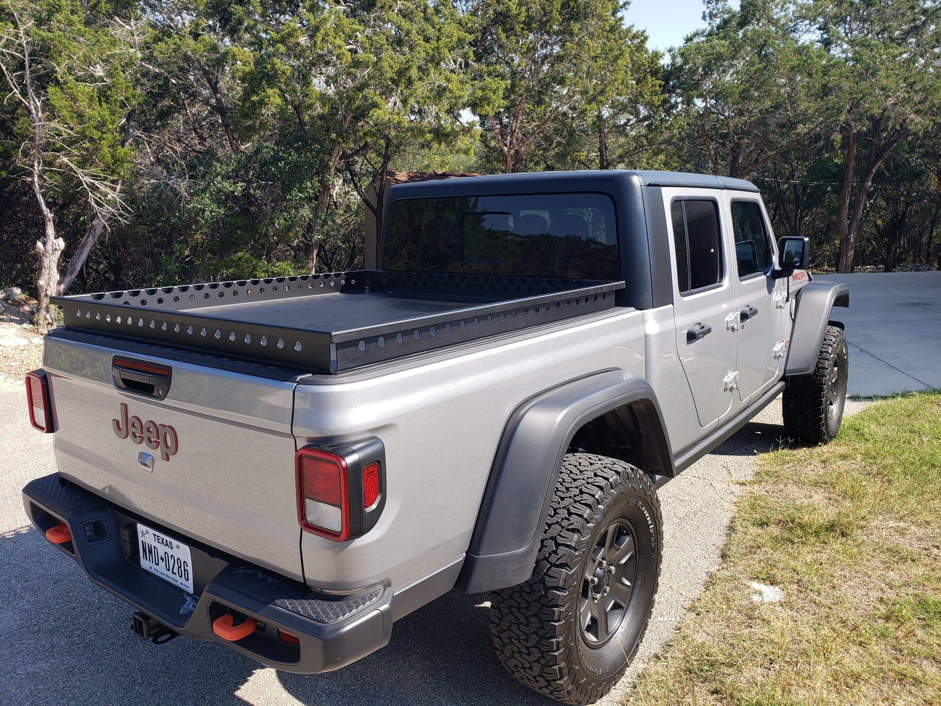 Jeep Gladiator JT Gladiator Upper Decker Hinged Cargo Basket Now Available! 20201010_152528