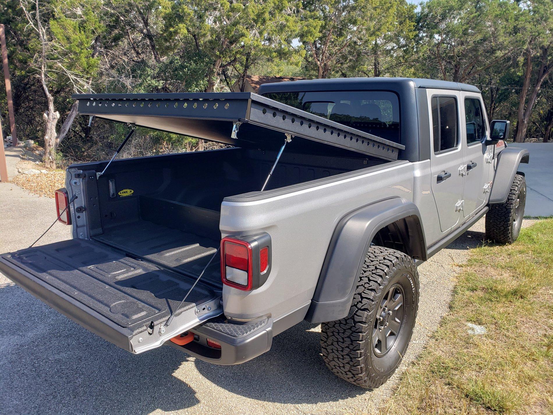 Jeep Gladiator JT Gladiator Upper Decker Hinged Cargo Basket Now Available! 20201010_152558