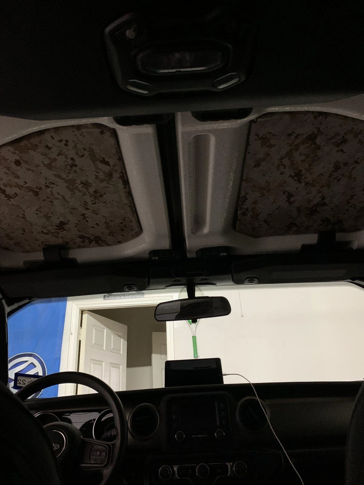 Jeep Gladiator DIY Headliners Installed IMG_1129