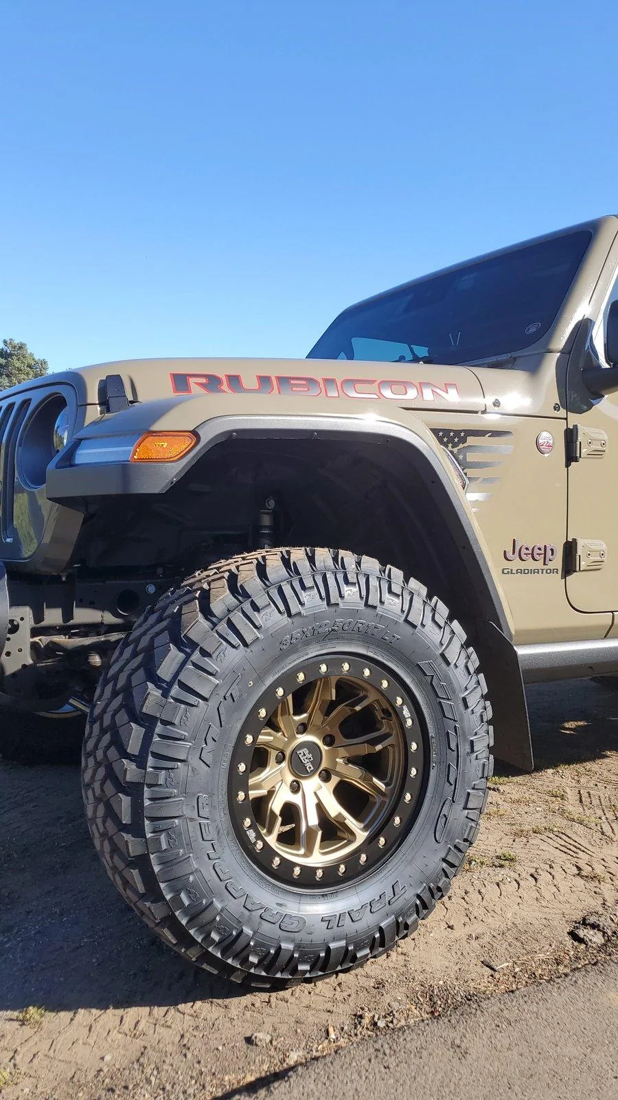 Jeep Gladiator Finally got my new shoes. 20201011_155438