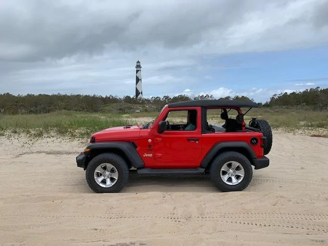 Jeep Gladiator Driving in sand tutorial (Outer Banks, NC)? jeep trail lighthous
